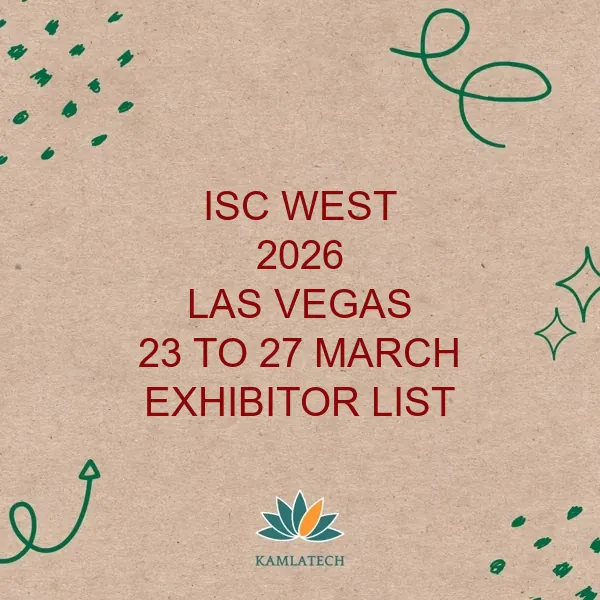 Isc West Las Vegas 2026 Exhibitor List (815 Exhibitors)